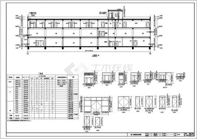 某生物工程研發樓建筑設計施工圖