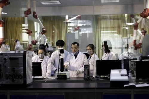趙謀明教授帶領科然生物代表參觀實驗室,并和科然肽達成合作意向